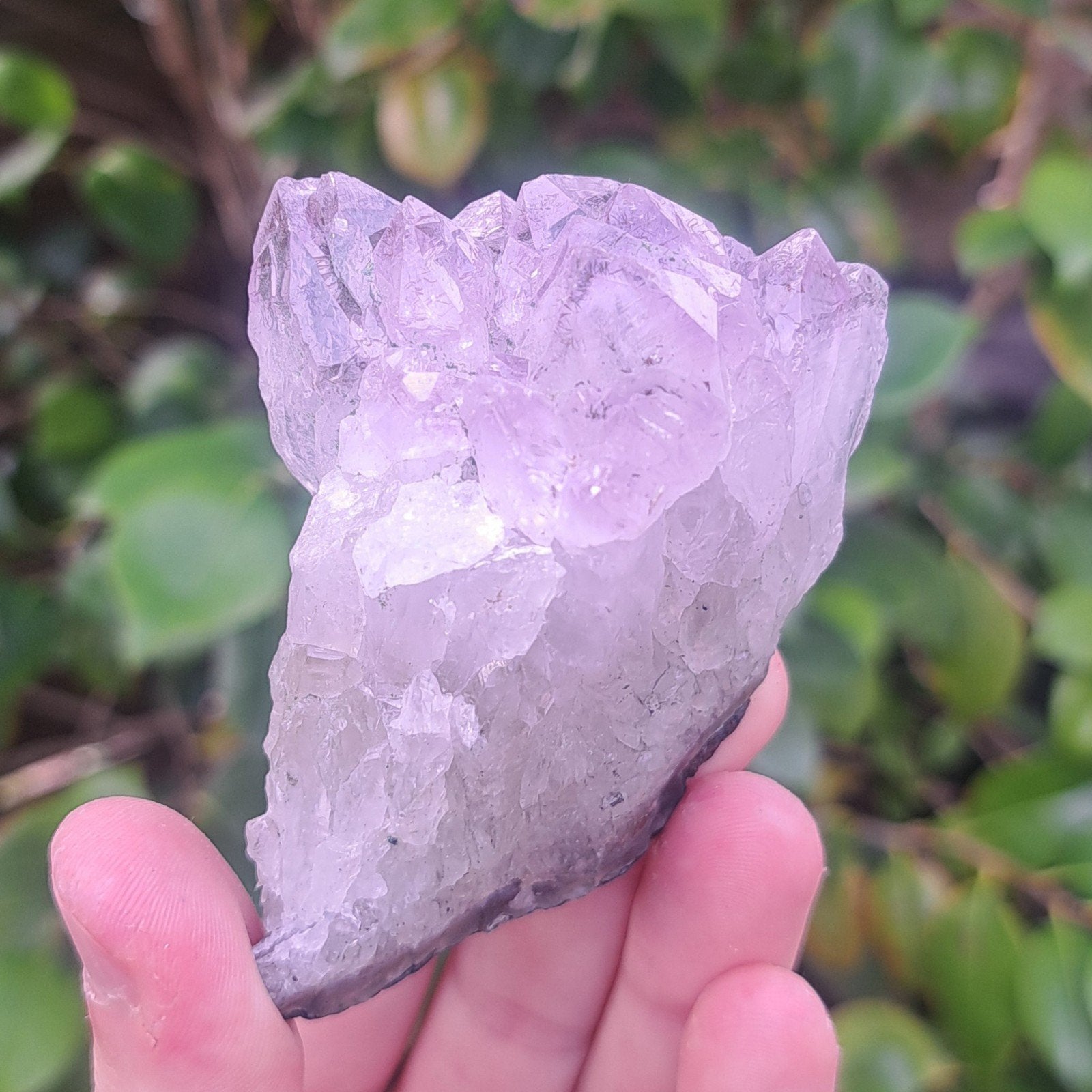 Amethist met lila paarse kristallen edelsteen mineralen, Ophalen of Verzenden
