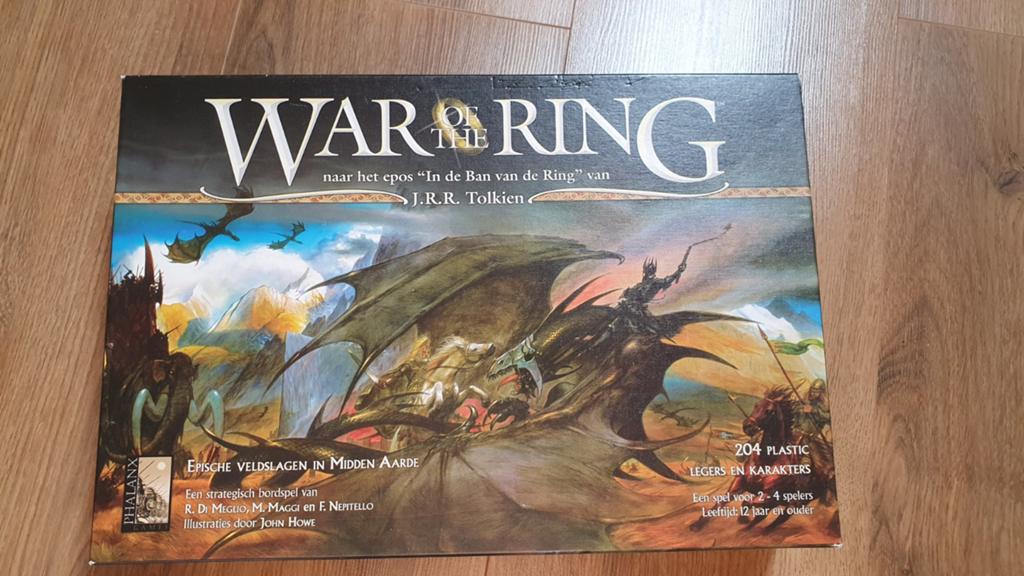 War of the Ring: Epische Veldslagen in Midden-Aarde, Hobby en Vrije tijd, Gezelschapsspellen | Bordspellen, Een of twee spelers