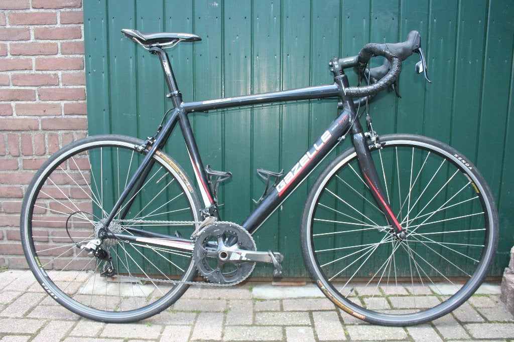 Racefiets Gazelle met SRAM afmontage, Ophalen, 28 inch, Velgrem, Aluminium