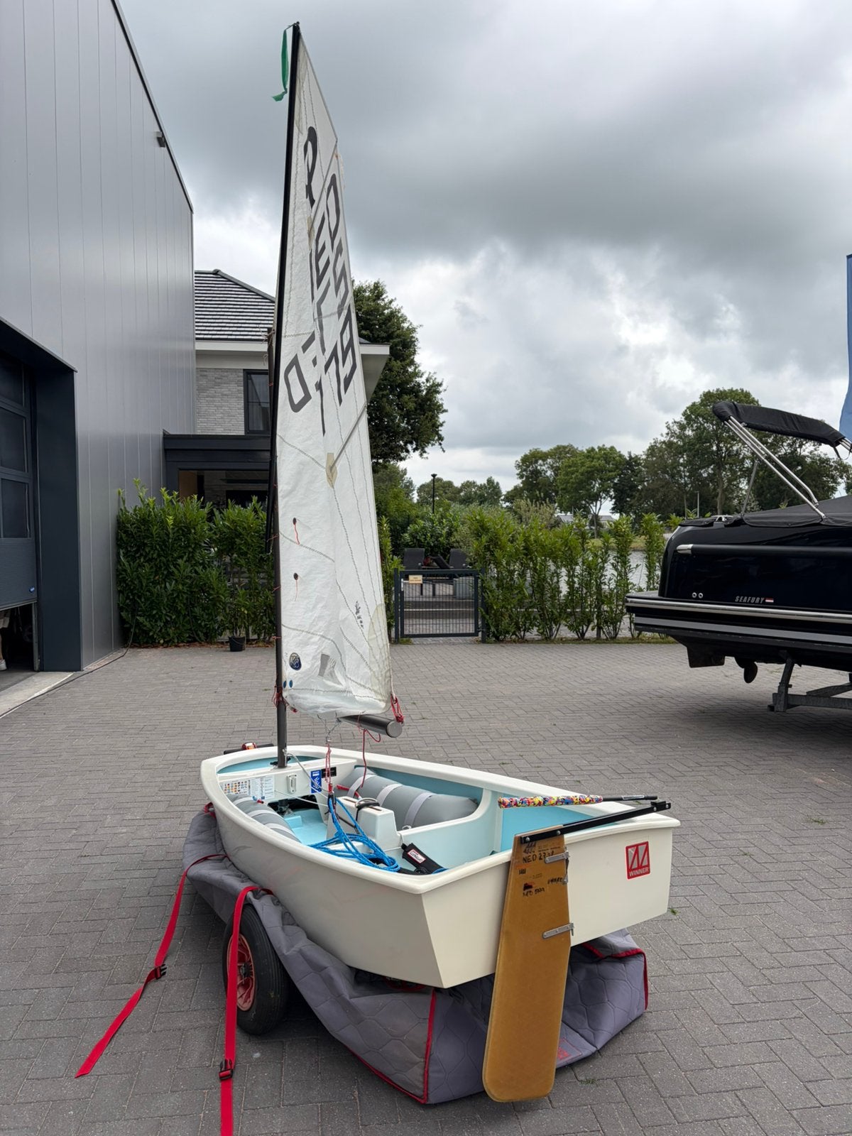 Optimist Winner, Ophalen, Gebruikt