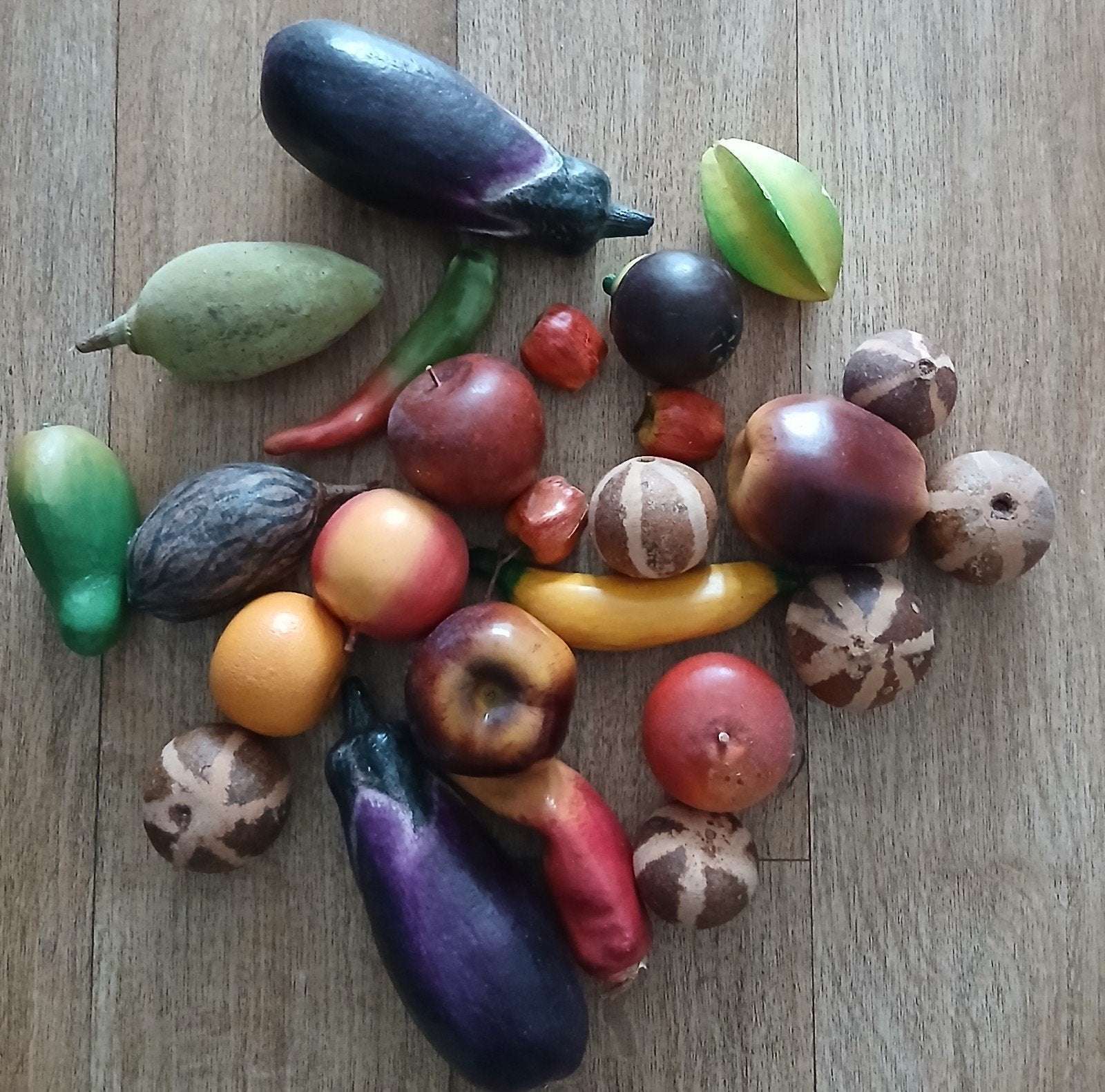 Kunstfruit, Huis en Inrichting, Kunststof, Ophalen of Verzenden, Zo goed als nieuw