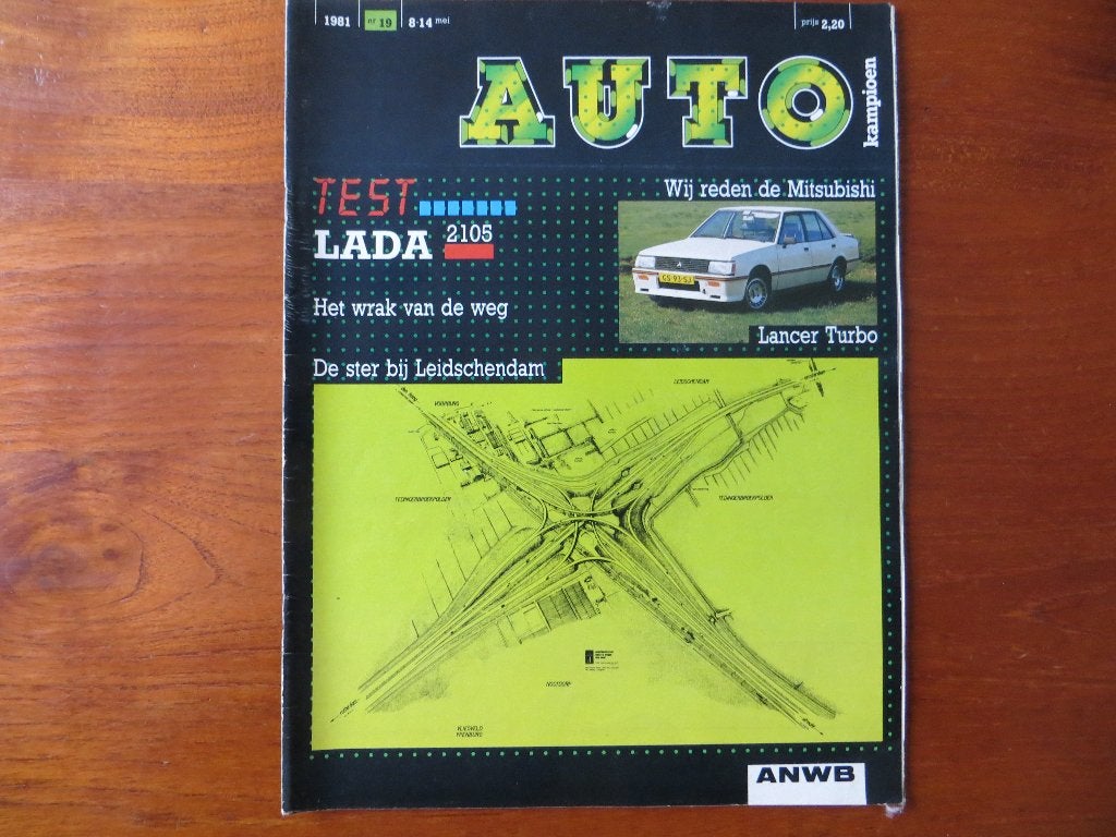Autokampioen nr. 19 1981 Lada 2105, Mitsubishi Lancer Turbo, Boeken, Ophalen of Verzenden, Nieuw, Mitsubishi