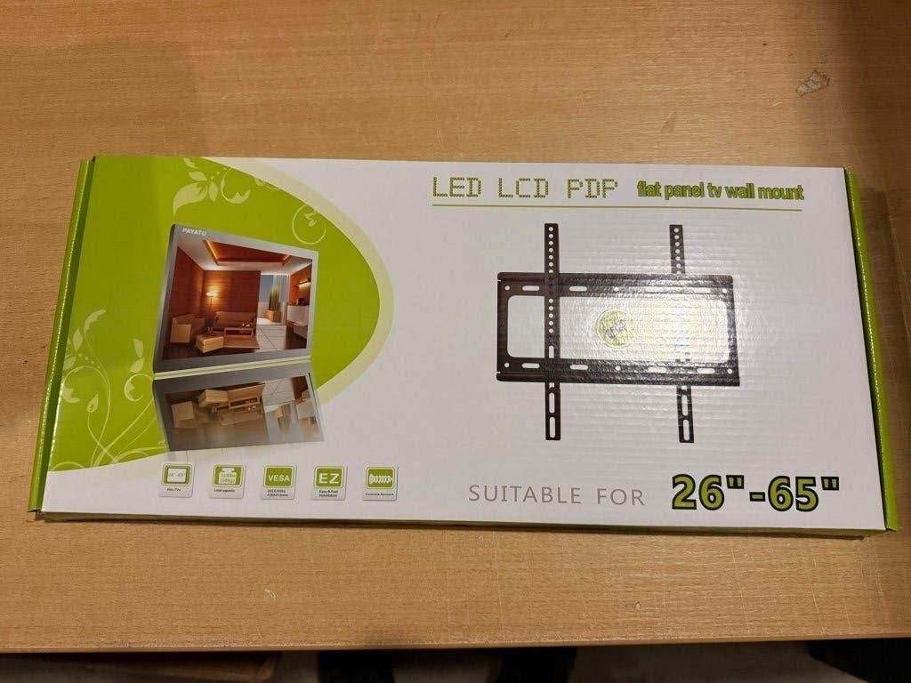 Universele tv beugel 26 t/m 65 inch extra plat, Ophalen of Verzenden, Nijverheidscentrum 44, Opruimdeals, Info@opruimdeals.nl