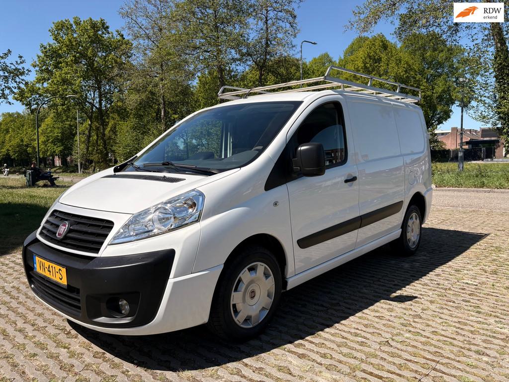 Fiat Scudo 10 1.6 MultiJet KH1 SX - airco - cruise control, Auto's, Voorwielaandrijving, Euro 5, Stof, Gebruikt