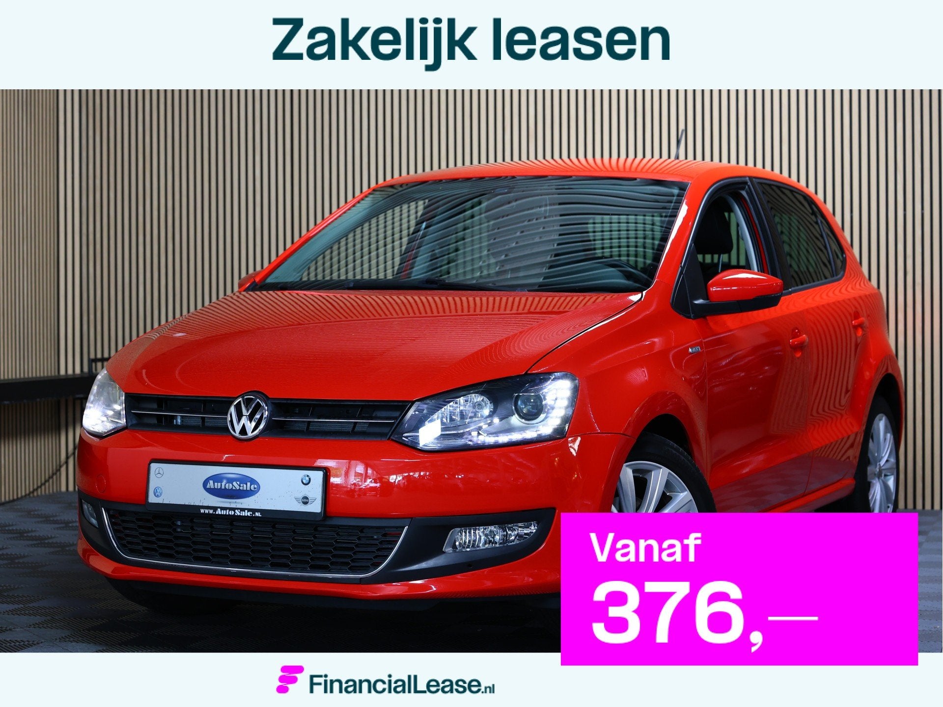 Volkswagen Polo AVM 1.2 TSI Highline DSG CLIMA STOELVERWARMI, Euro 5, Stof, 4 cilinders, Bedrijf