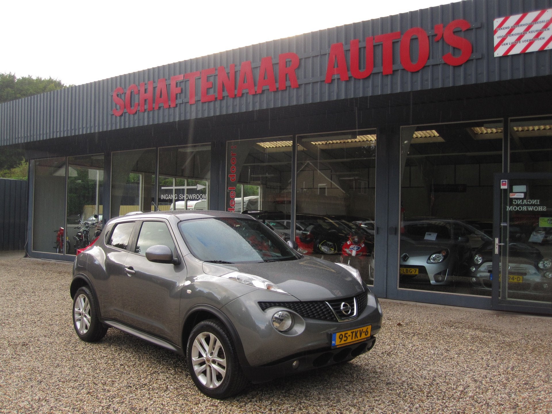 Nissan Juke 1.6 Acenta Eco apk 29-04-2027 (bj 2012), Euro 5, Stof, 4 cilinders, Met garantie (alle)