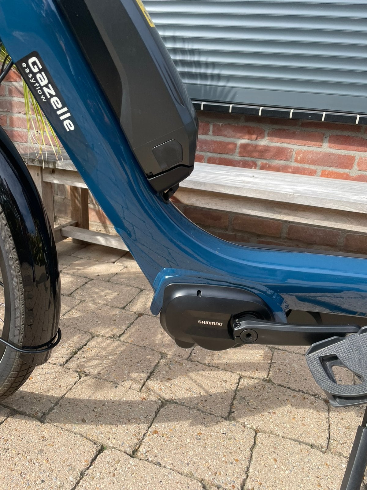 Foto 12 van Gazelle Easyflow Mallard Bleu 504kw accu en  79 kilometer