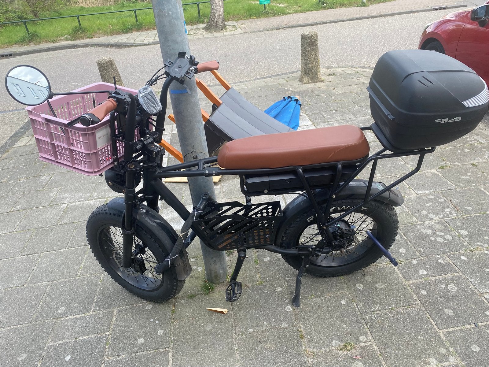 Fatbike, Fietsen en Brommers, Ophalen, Zo goed als nieuw