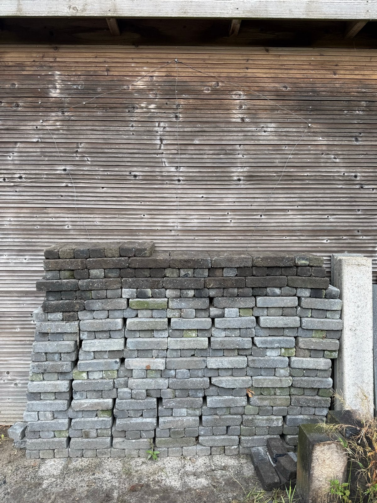 Waaltjes 20x5 cm - Gebruikte Bestrating, Doe-het-zelf en Verbouw, Tegels, Ophalen, Overige materialen, Gebruikt, Overige typen
