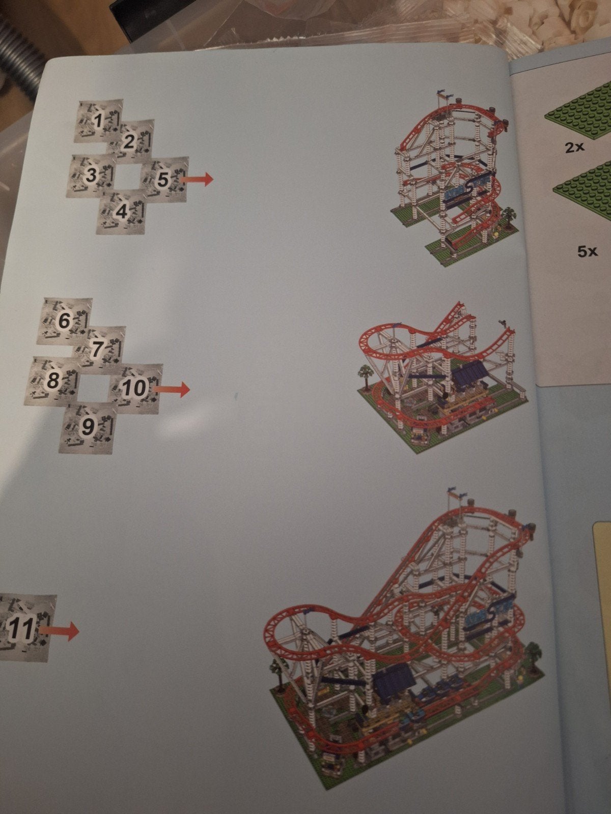 Bouwstenen voor achtbaan  €50,00- Nieuw in verpakking, Ophalen of Verzenden