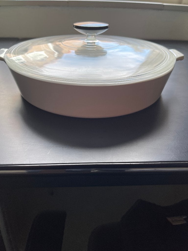vintage pyroflam ovenschaal, Ophalen of Verzenden, Overige stijlen, Glas, Schaal of Schalen