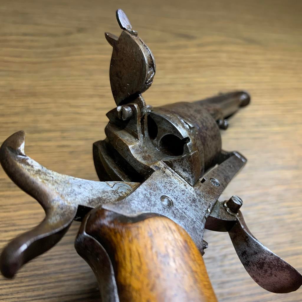 Lefaucheux 7mm penvuur revolver, Ophalen of Verzenden