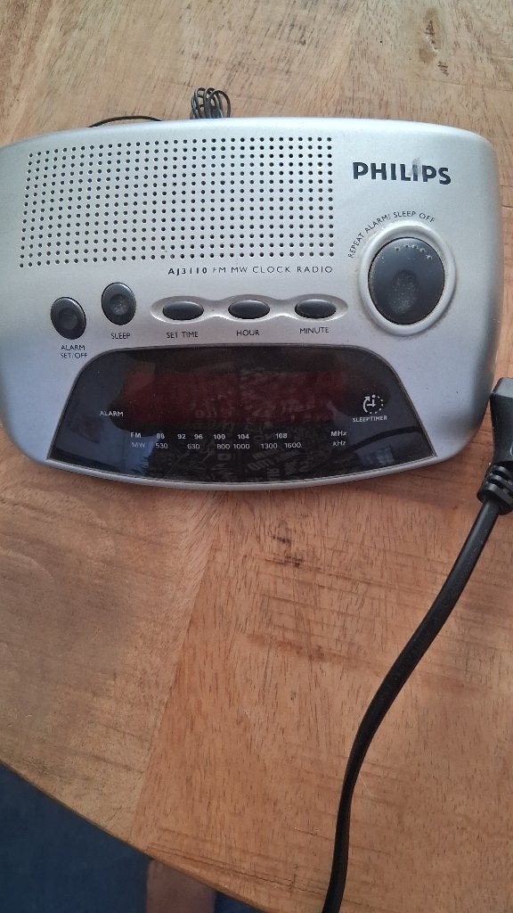Wekker radio, Ophalen of Verzenden, Zo goed als nieuw