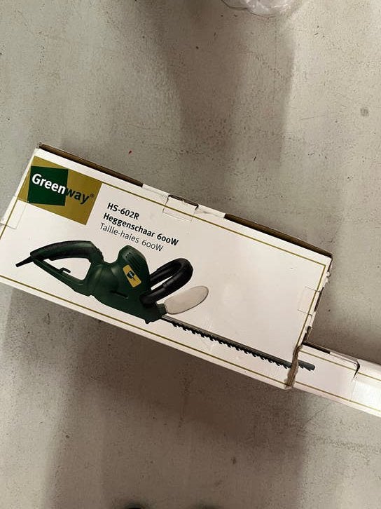 Greenway HS-602R Heggenschaar 600W, Ophalen of Verzenden, Nieuw, Elektrisch