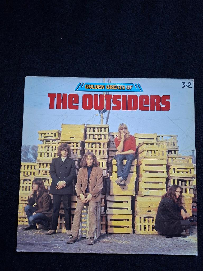 LP:  THE OUTSIDERS  -  Golden greats  (1979), Cd's en Dvd's, Vinyl | Pop, Ophalen of Verzenden, Gebruikt, 12 inch