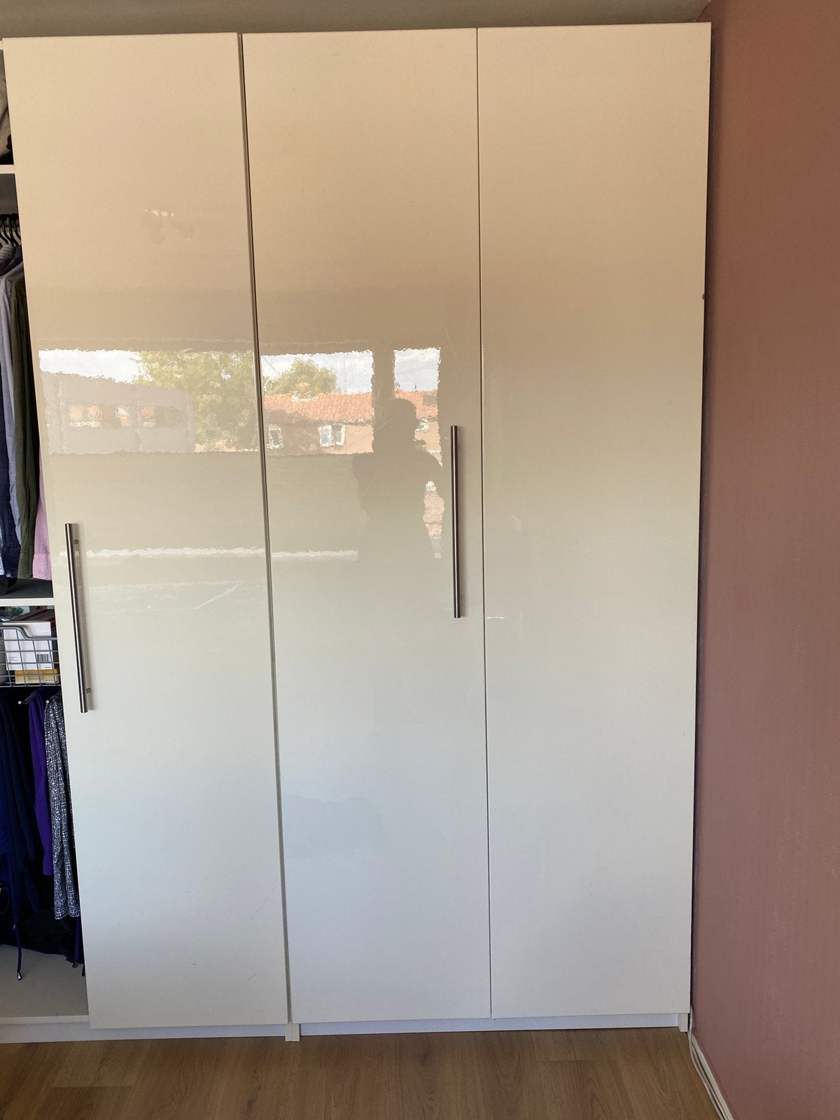 6 hoogglans paxdeuren / met zichtbare gebruiksporen, Huis en Inrichting, Kasten | Kledingkasten, Ophalen, Gebruikt, 200 cm of meer
