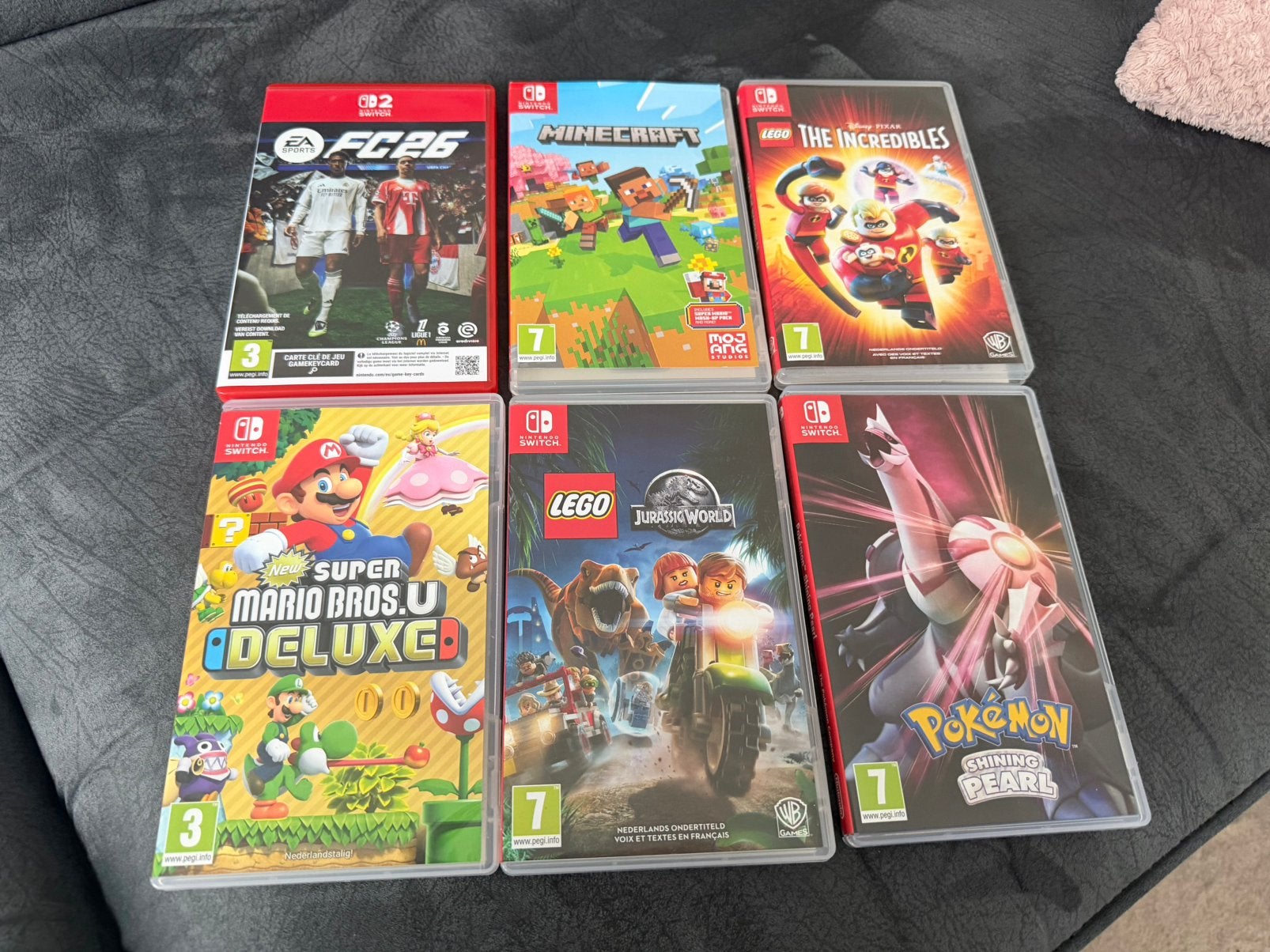 Nintendo switch games 6 top spelletjes, 3 spelers of meer, Ophalen, Zo goed als nieuw, Vanaf 3 jaar