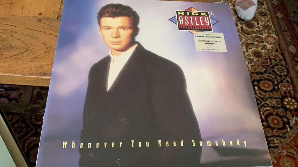 Rick Astley. Whenever you need somebody, Ophalen of Verzenden, Zo goed als nieuw, Overige formaten