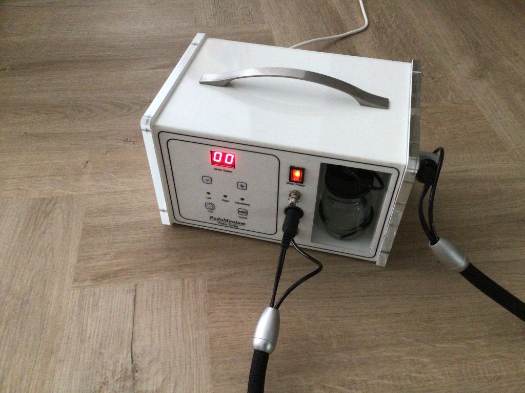Podomonium Water Spray Pedicure motor, Ophalen of Verzenden, Gebruikt, Hand- en Voetverzorging