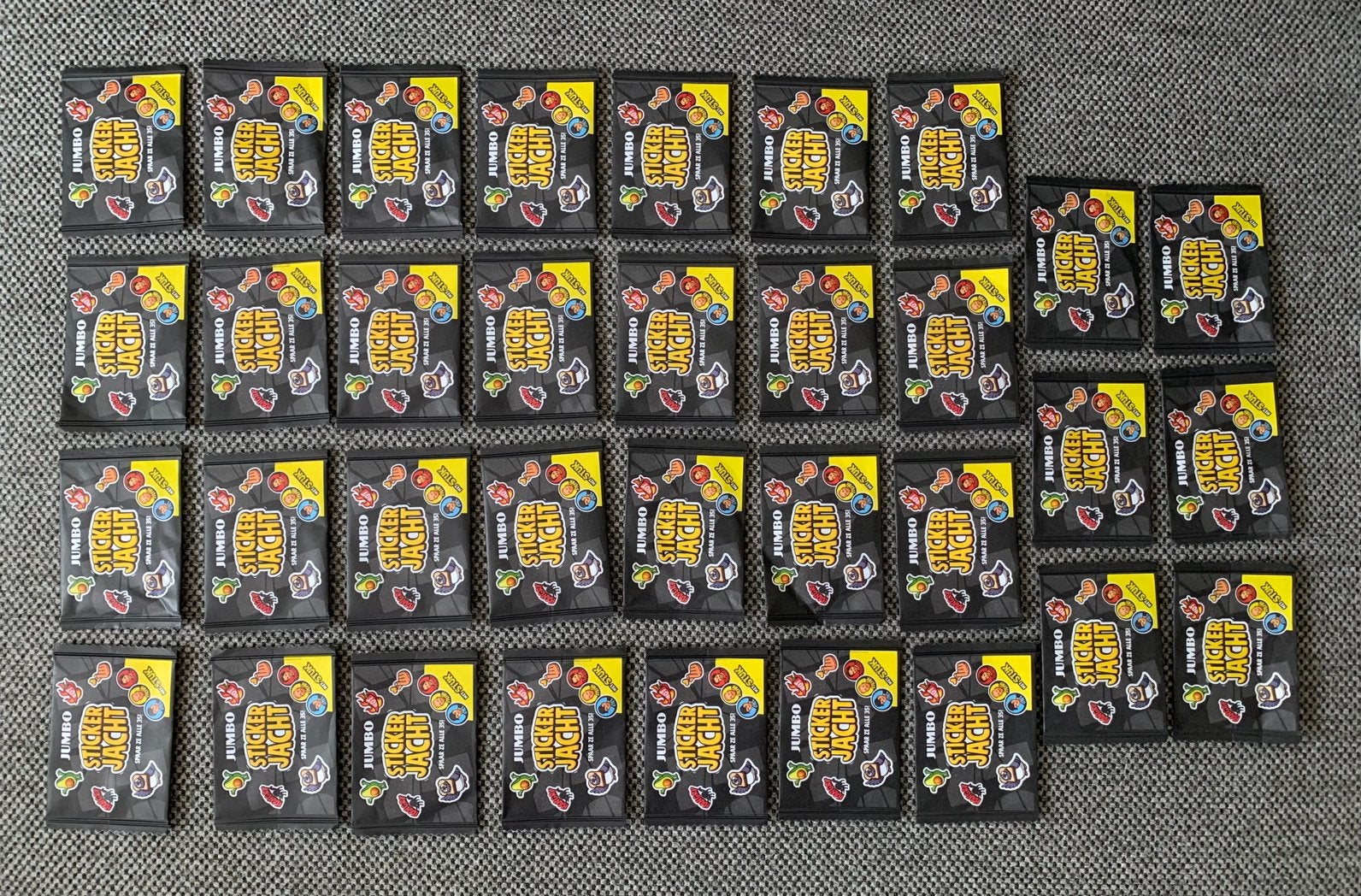 34 Jumbo Stickerjacht StukTV stickers, Jumbo, Verzenden