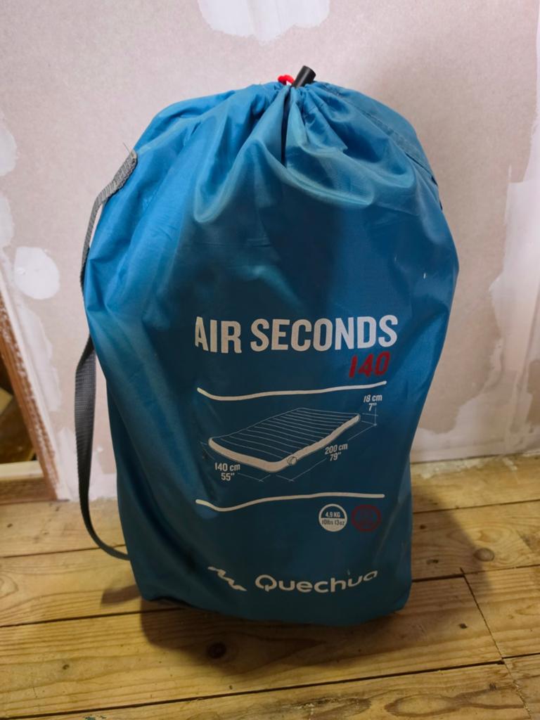 Quechua Air Seconds 140 Luchtbed - 2-persoons, Ophalen, Gebruikt, 2-persoons