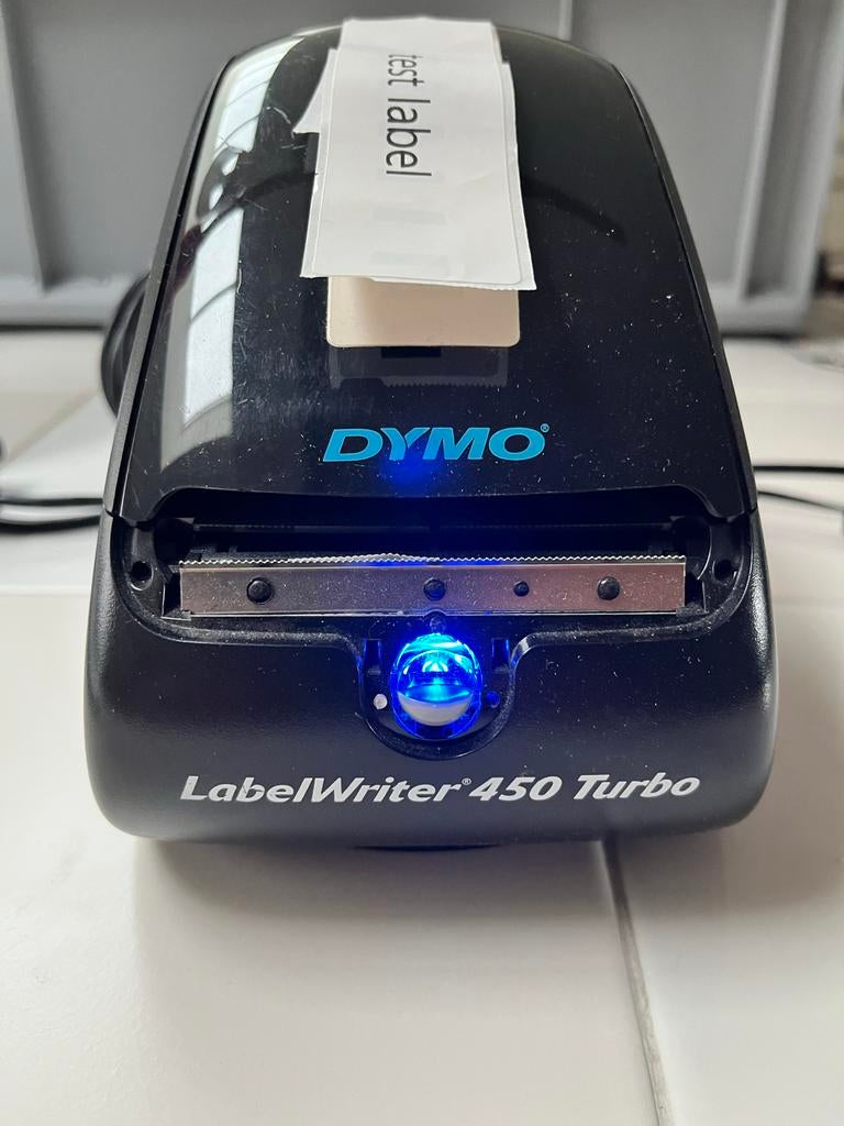 Dymo LabelWriter 450 Turbo Labelprinter, Computers en Software, Labelprinters, Ophalen of Verzenden, Gebruikt, Etiket