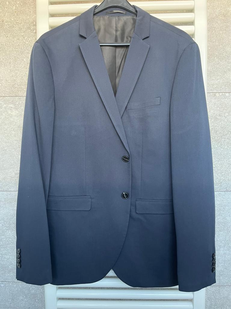 Jack and Jones kostuum blauw maat 52 **zgan**, Kleding | Heren, Ophalen of Verzenden, Zo goed als nieuw, Maat 52/54 (L), Blauw
