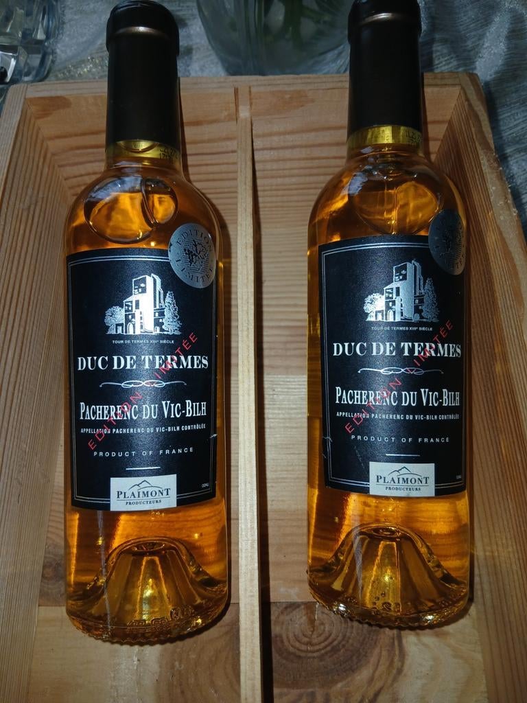 Duo Duc de Termes Pacherenc du Vic-Bilh 2018, Frankrijk, Nieuw, Ophalen of Verzenden, Witte wijn