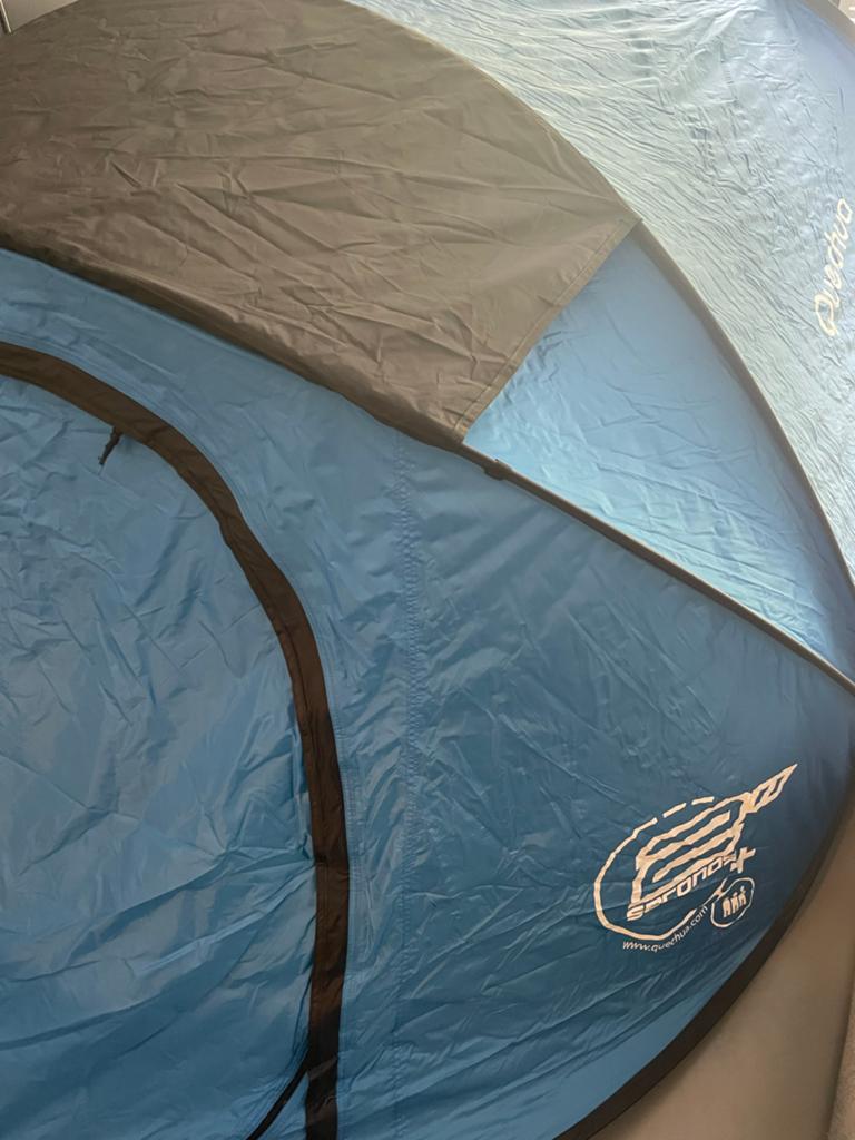 Nieuwe Quechua 2 Seconds tent - Ongebruikt!, Caravans en Kamperen, Tenten, Ophalen, Zo goed als nieuw, Tot en met 2