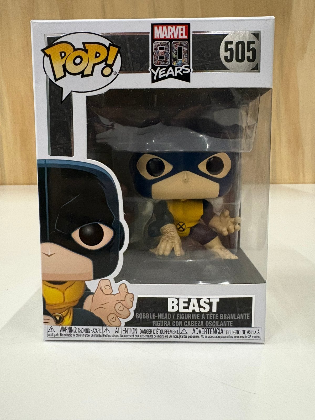 Funko Pop Marvel Beast - 505, Verzamelen, Poppetjes en Figuurtjes, Ophalen of Verzenden, Zo goed als nieuw