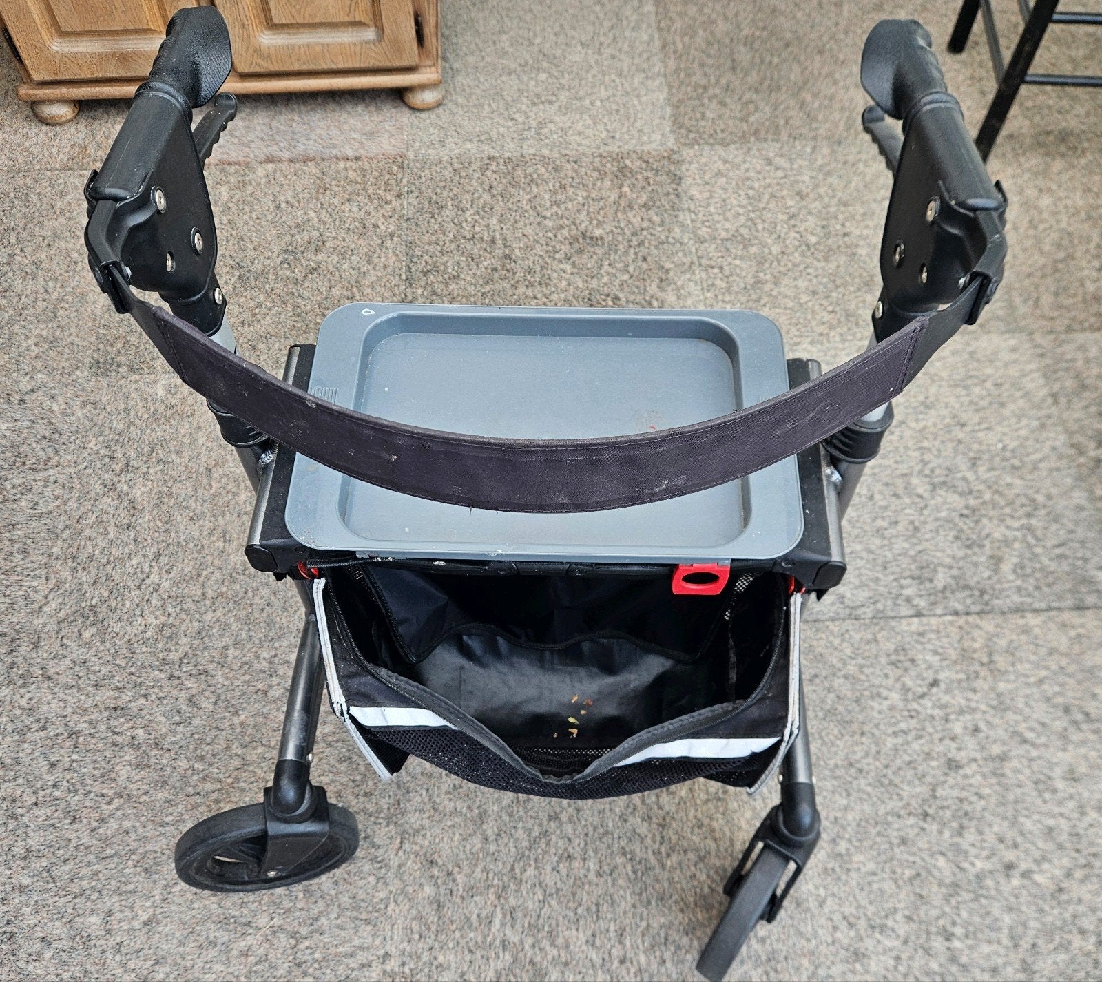 Rollator multimotion RA60-low, Ophalen, Opvouwbaar, Gebruikt