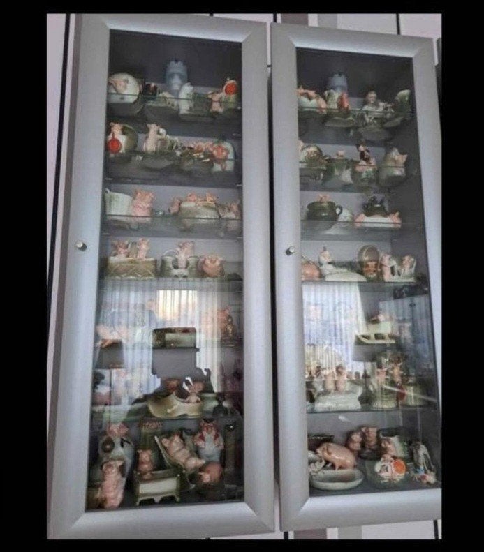 Vitrine kastje, Ophalen of Verzenden
