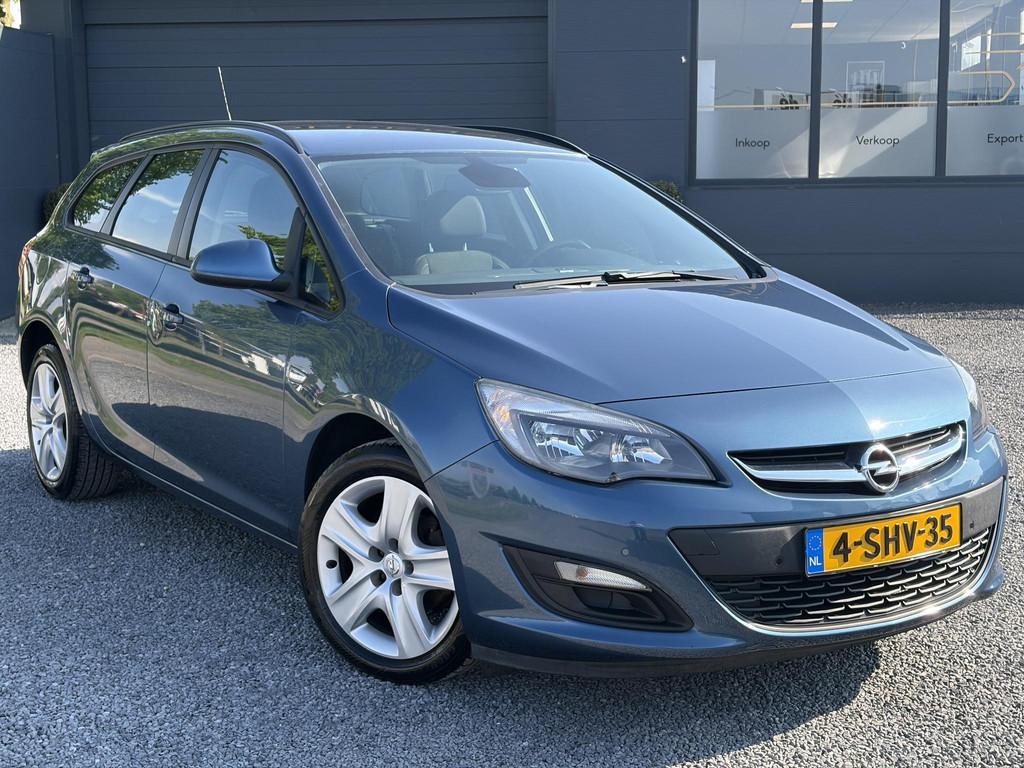 Opel Astra Sports Tourer 1.4 Turbo Anniversary Edition 1e Ei, Voorwielaandrijving, Euro 5, Stof, Gebruikt