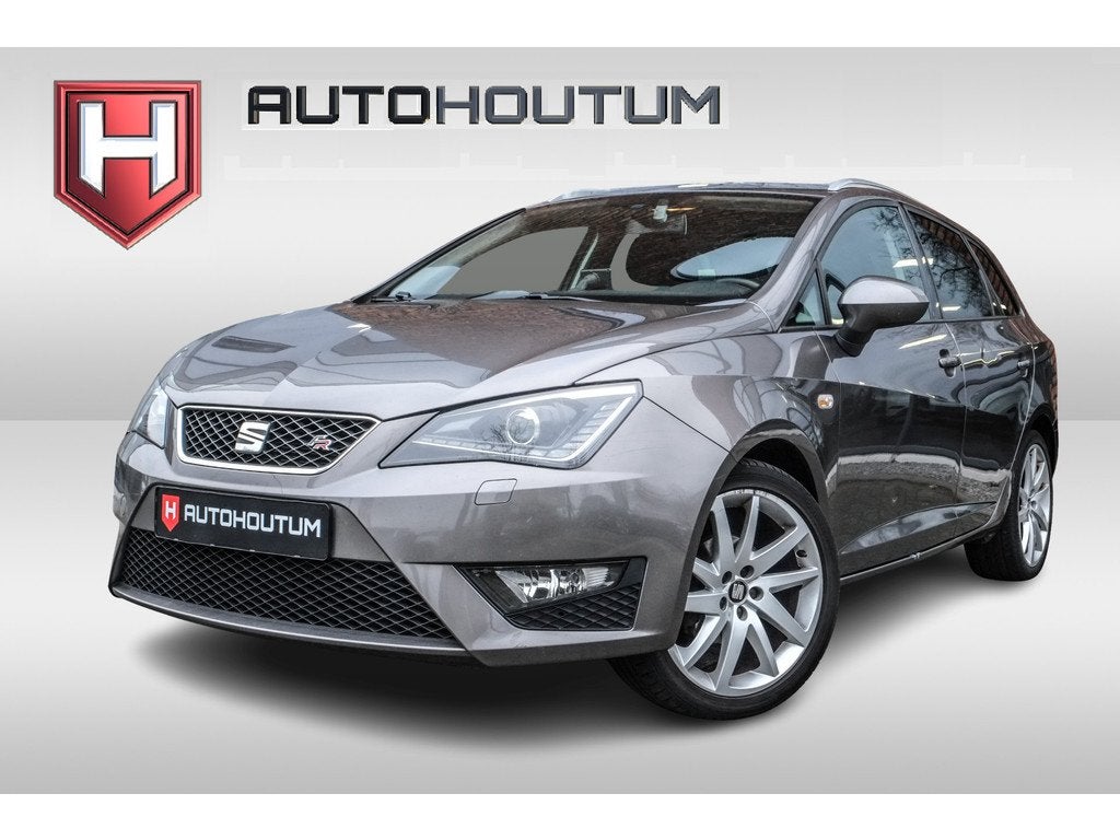 SEAT Ibiza ST 1.2 TSI FR Dynamic Trekhaak (bj 2015), Auto's, Voorwielaandrijving, Zwart, 4 cilinders, Ibiza