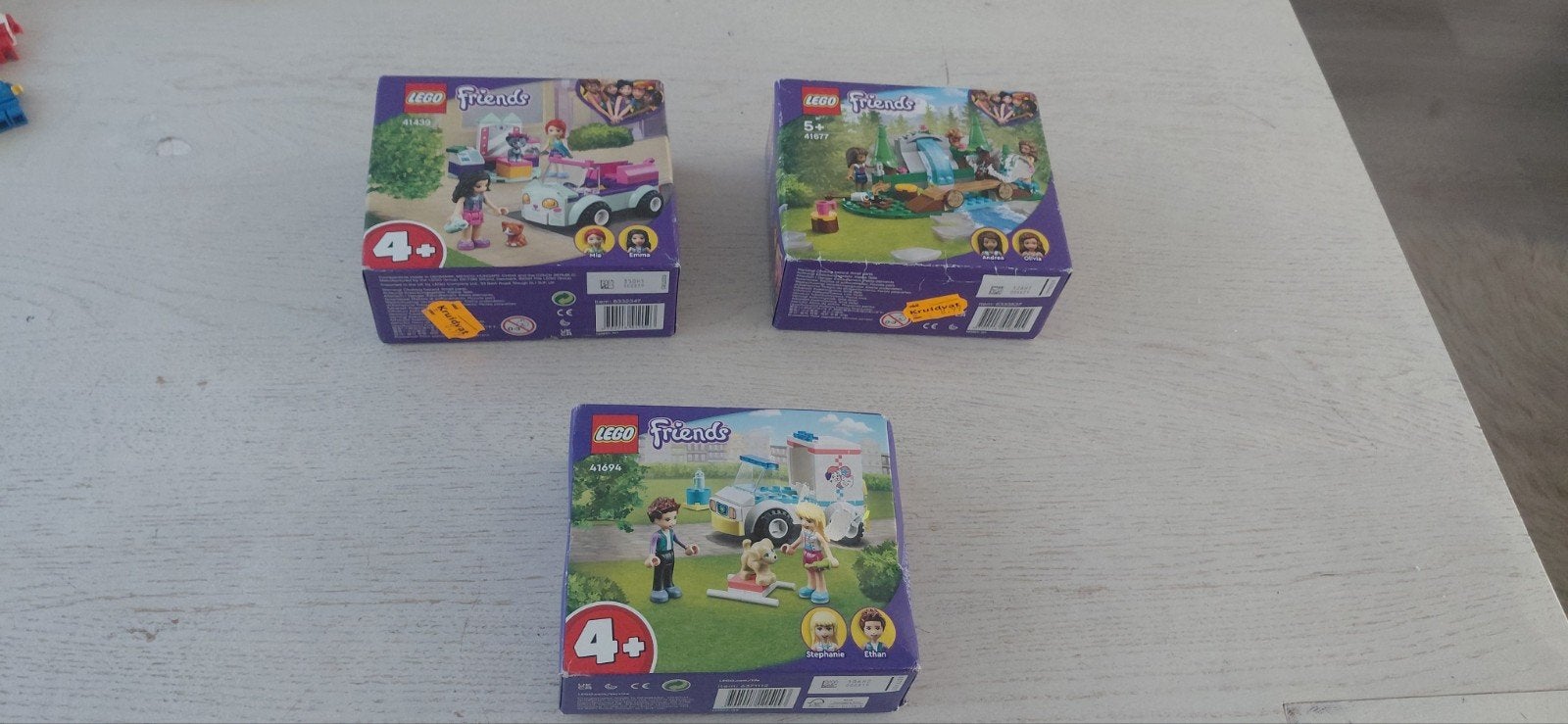 3x LEGO Friends sets - Nieuw in doos, Ongeopend/sealed, Lego, Nieuw, Friends