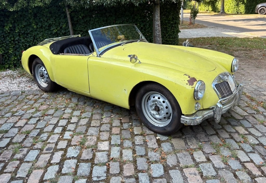 MGA, Auto's, Oldtimers, Achterwielaandrijving, Zwart, Cabriolet, 60 pk