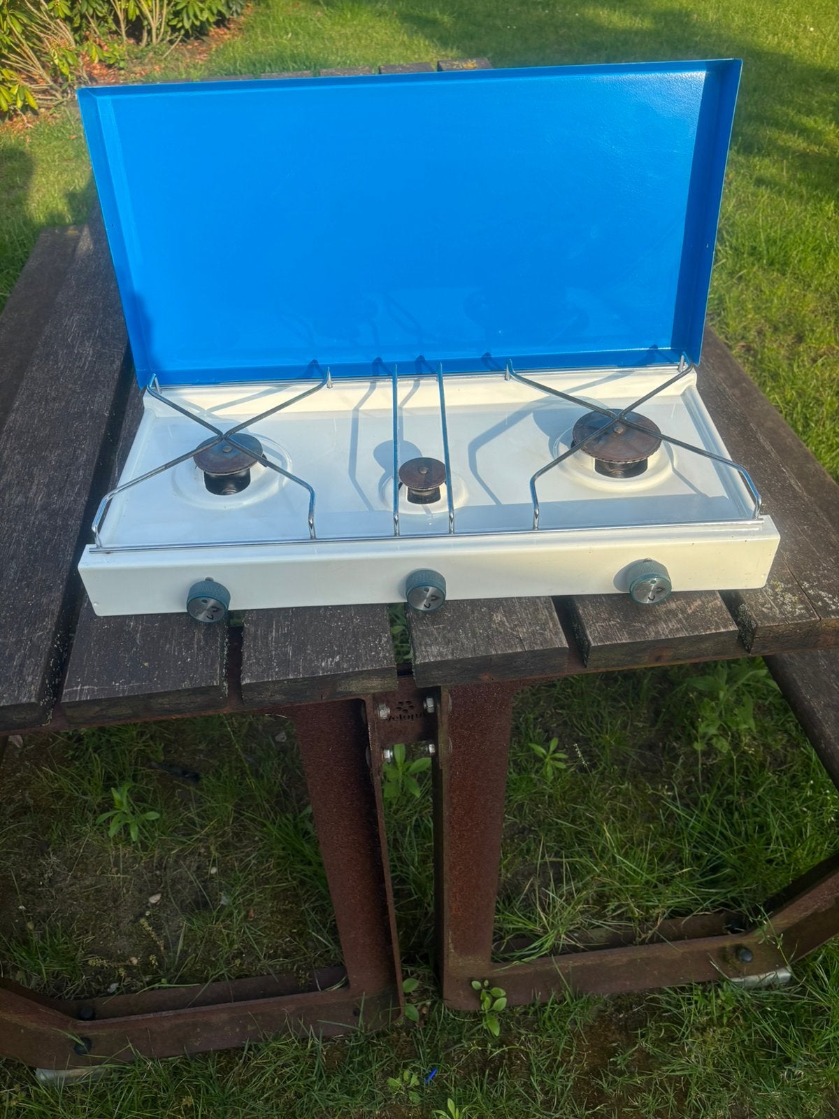 Campinggastel in goede staat!, Ophalen, Zo goed als nieuw