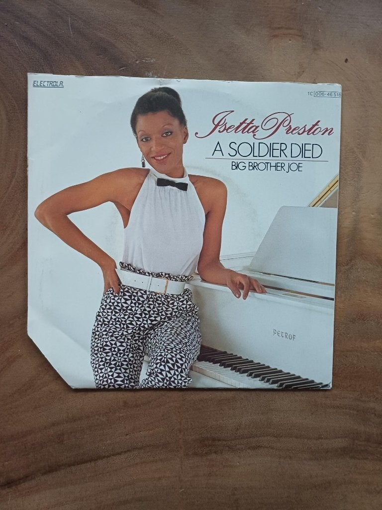 Isetta Preston - A Soldier Died - Single - Vinyl, Ophalen of Verzenden, Gebruikt, Pop