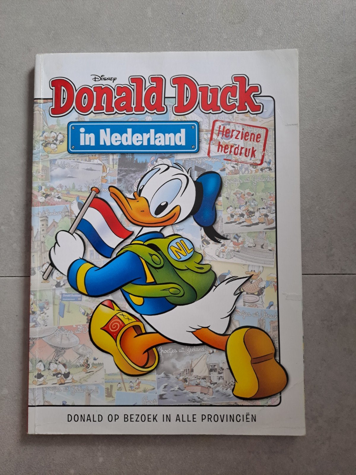 Donald Duck in Nederland - Herz. herdruk, Ophalen of Verzenden