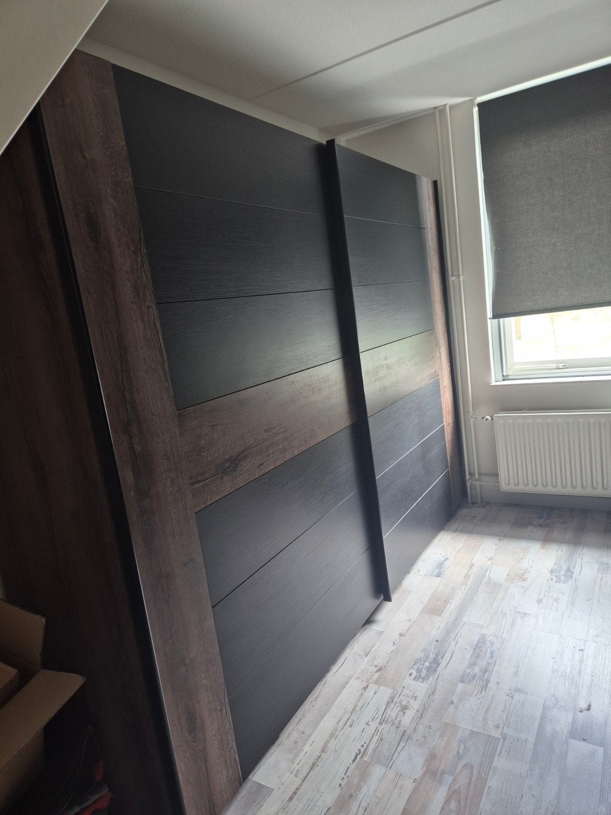 2 identieke kledingkasten met schuifdeuren, Huis en Inrichting, Kasten | Kledingkasten, Met deur(en), Gebruikt, 200 cm of meer