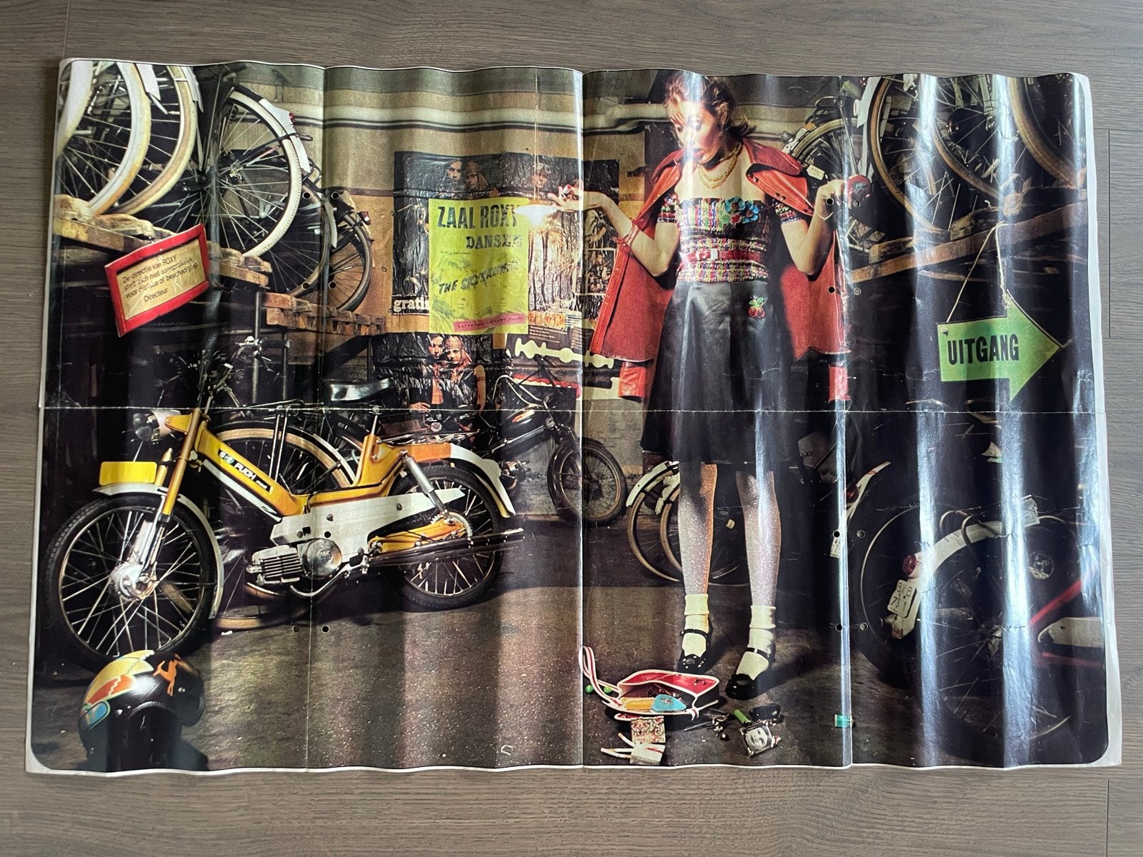 Puch Maxi, M50, Skytrack, Rap Posters - 92x61cm, Verzamelen, Gebruikt, Deurposter of groter, Rechthoekig Liggend, Ophalen of Verzenden