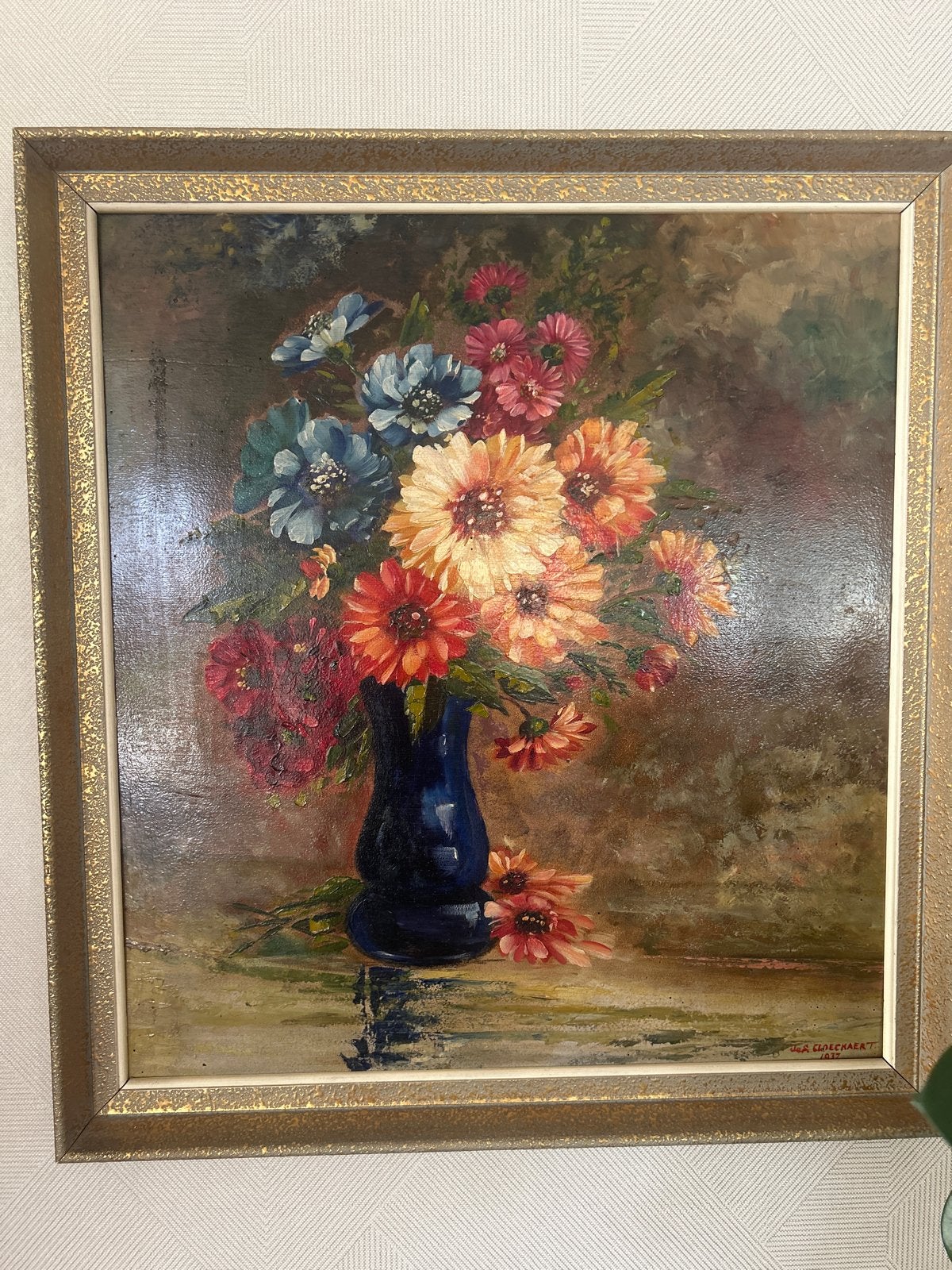 Z.g.a.n. portret schilderijen, Doek, Olieverf, Klassiek, Ingelijst