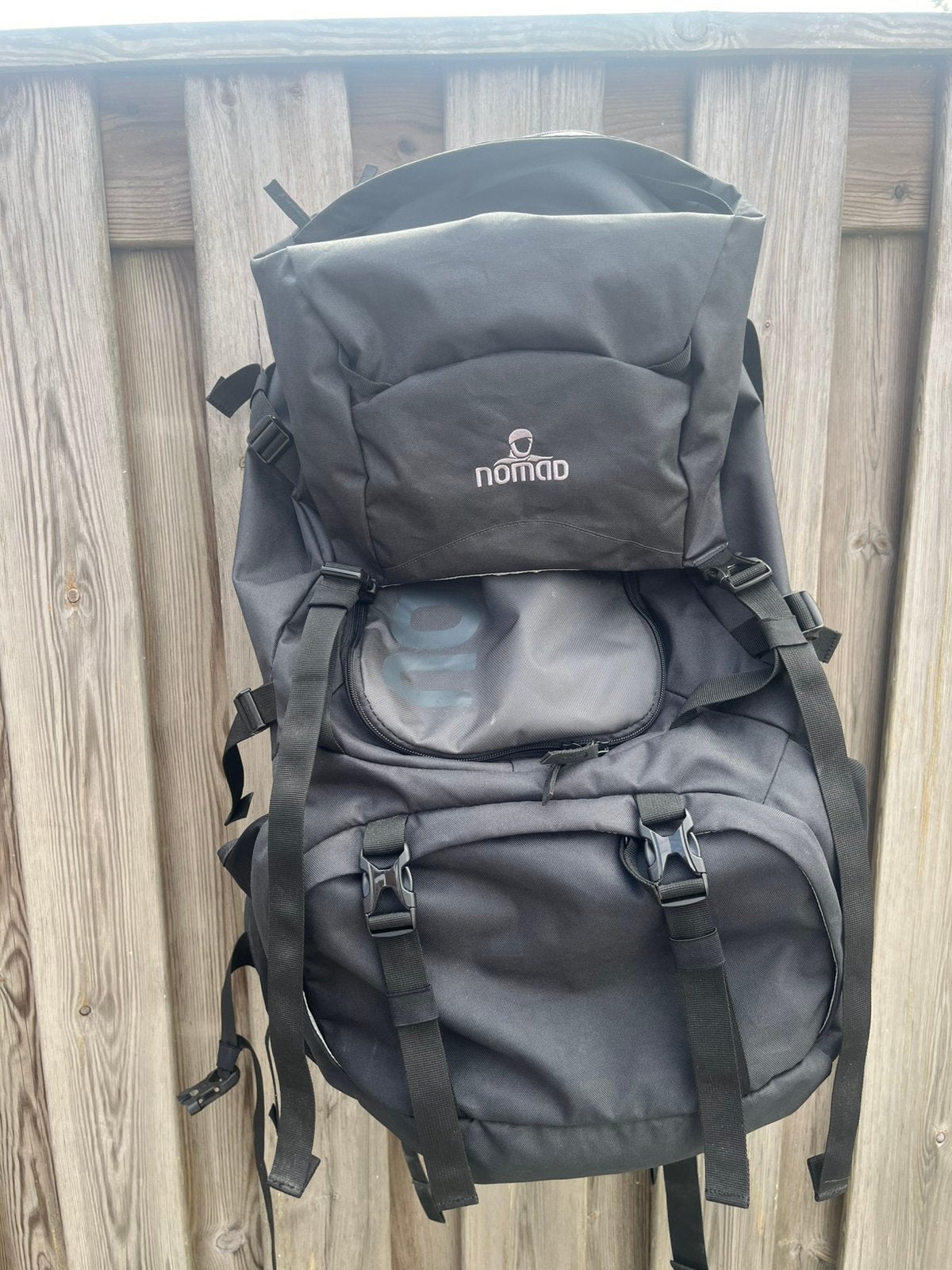 Premium NOMAD Batura 70 Backpack Zwart, Sport en Fitness, Bergsport en Wandelen, Ophalen of Verzenden, Zo goed als nieuw, Rugzak