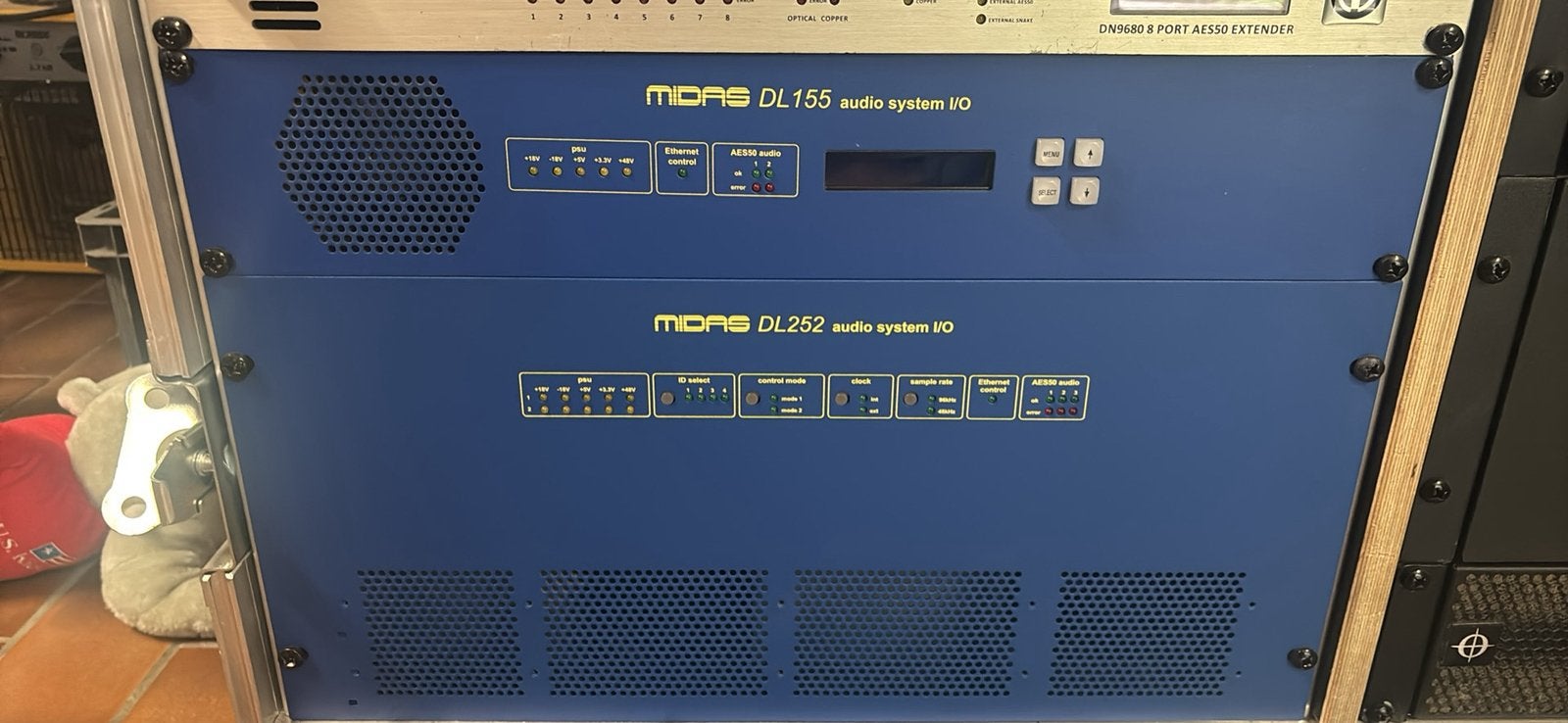 Midas DL155 en DL 252, Ophalen, Zo goed als nieuw