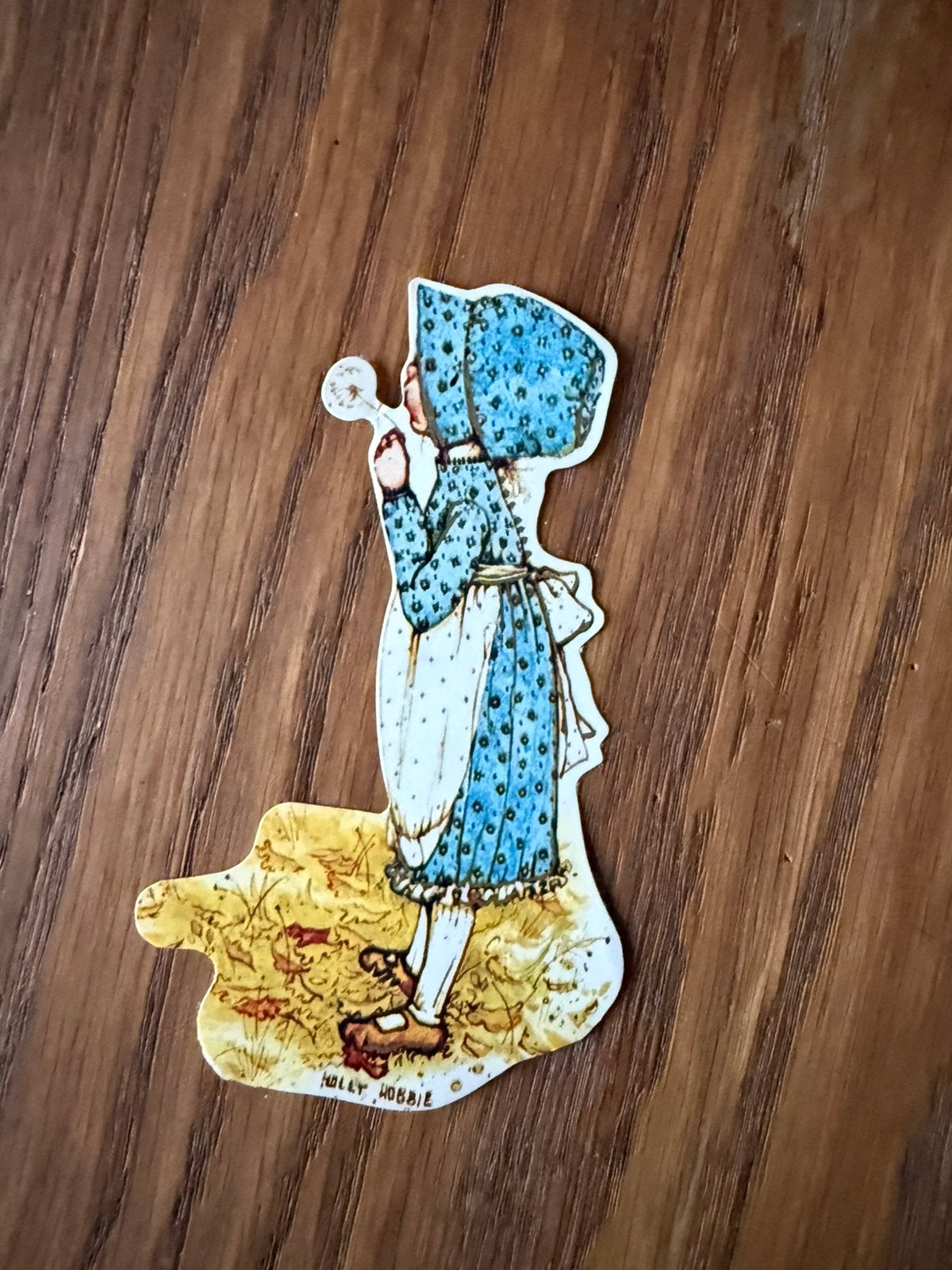 Holly Hobbie Poesieplaatje vintage, Ophalen of Verzenden