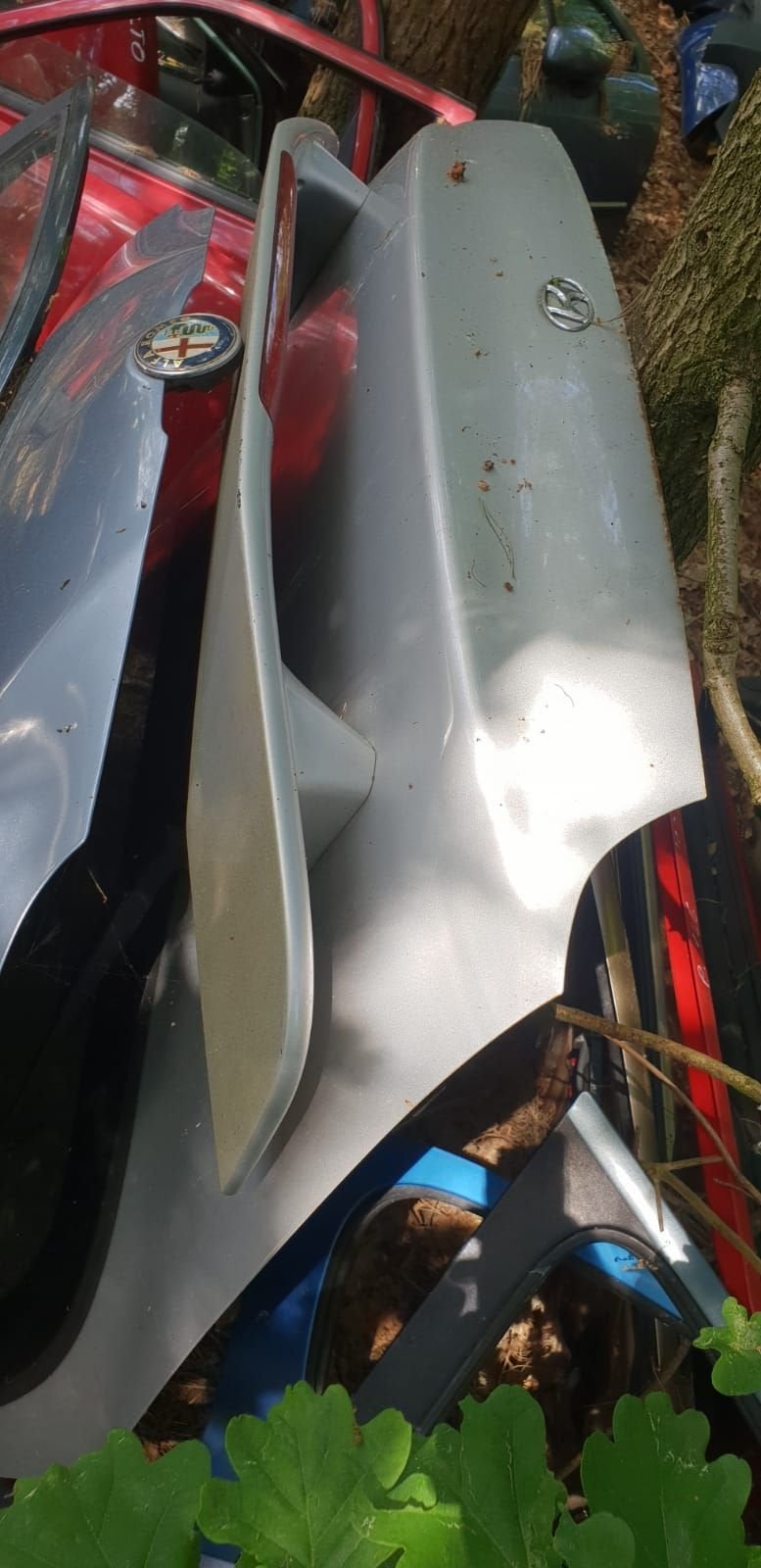 HAYUNDAI COUPE ACHTERKLEP +SPOILER BJ 2001, Gebruikt, -, Ophalen of Verzenden, Achter