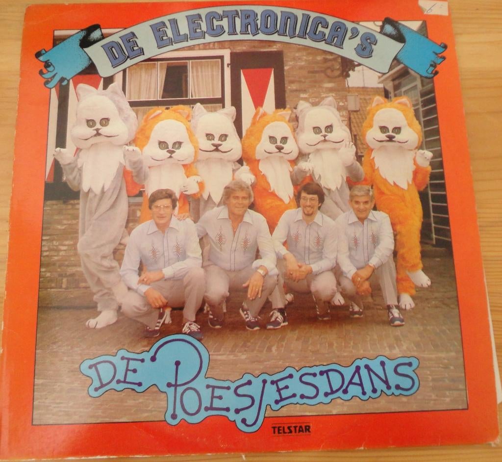 De Electronica's - de poesjesdans (LP), Cd's en Dvd's, Vinyl | Nederlandstalig, Ophalen of Verzenden, Gebruikt, 12 inch, Levenslied of Smartlap