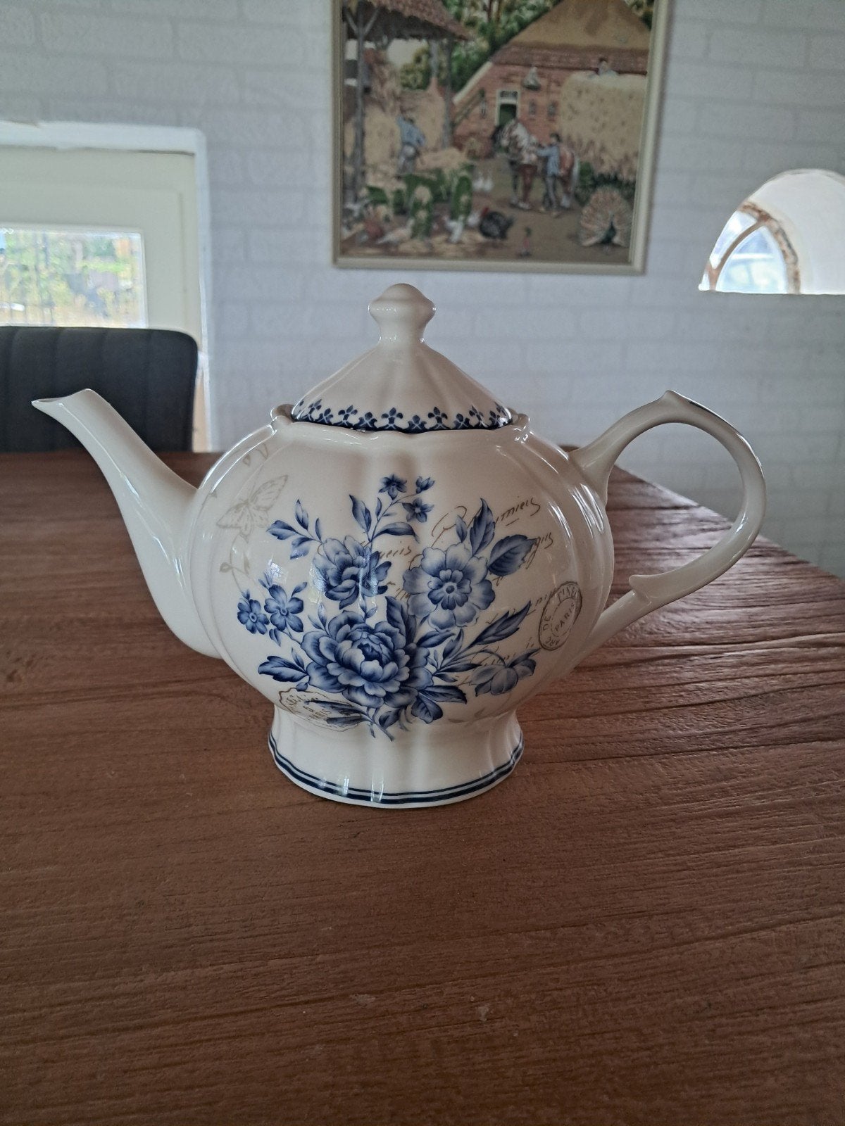 J line theepot, Ophalen