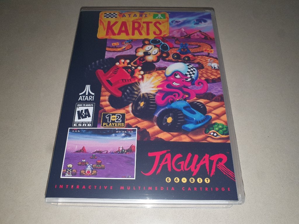 Atari Karts Atari Jaguar Game Case, Spelcomputers en Games, Games | Atari, Verzenden, 1 speler, Racen en Vliegen, Zo goed als nieuw