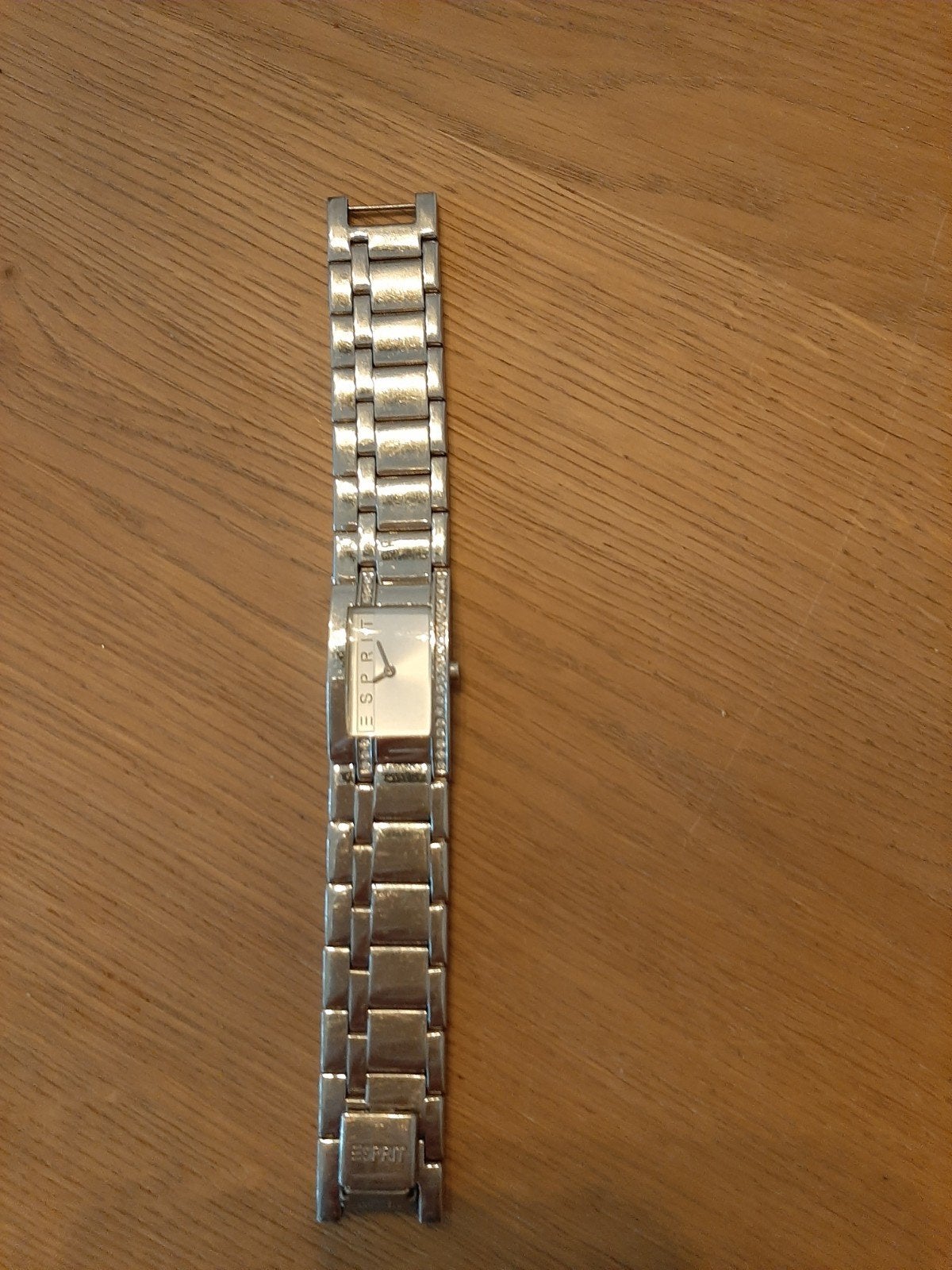 esprit horloges, Staal, Ophalen of Verzenden, Zo goed als nieuw, Met strass